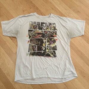 Vintage Marvel Men's White Graphic Tee